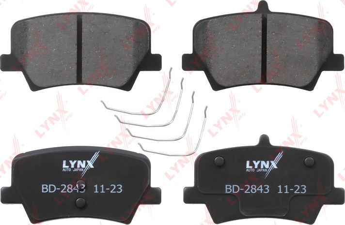 Тормозные колодки LYNXauto. Артикул BD-2843