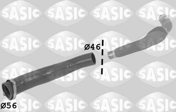 Патрубок интеркулера Sasic для Renault Master II 2006-2010. Артикул 3334043