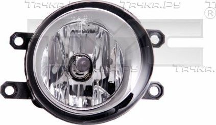 Фара противотуманная TYC левая для Toyota Yaris II 2005-2012. Артикул 19-5858002