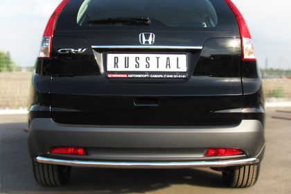 Защита РусCталь заднего бампера d42 для Honda CR-V IV до рестайлинга 2012-2015. Артикул HVZ-001343