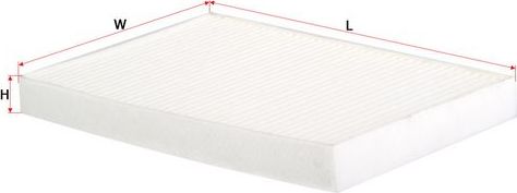 Салонный фильтр Sakura. Артикул CA-31120