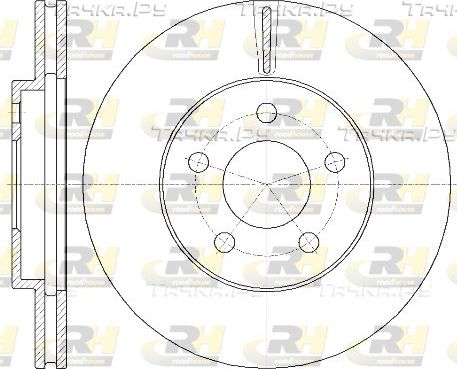 Тормозной диск RoadHouse передний для Chrysler Neon II 1999-2006. Артикул 61369.10