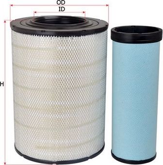 Воздушный фильтр Sakura. Артикул A-76460-S