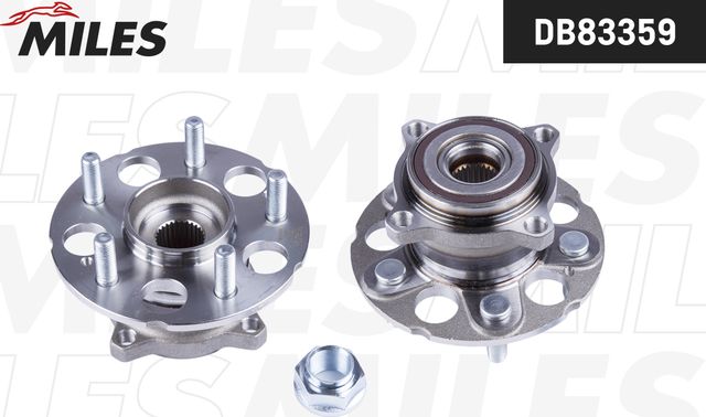 Ступица колеса с интегрированным подшипником Miles задняя для Honda Crosstour I 2012-2015. Артикул DB83359