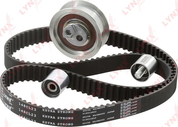 Ремень ГРМ с роликами (комплект) LYNXauto для Volkswagen Scirocco III 2009-2017. Артикул PK-1332