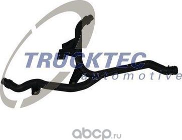 Патрубок радиатора (системы охлаждения) Trucktec Automotive. Артикул 08.40.125