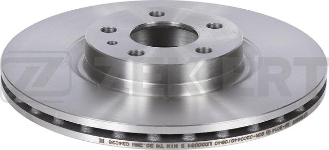 Тормозной диск Zekkert передний для Fiat Tipo 356 2015-2026. Артикул BS-5014