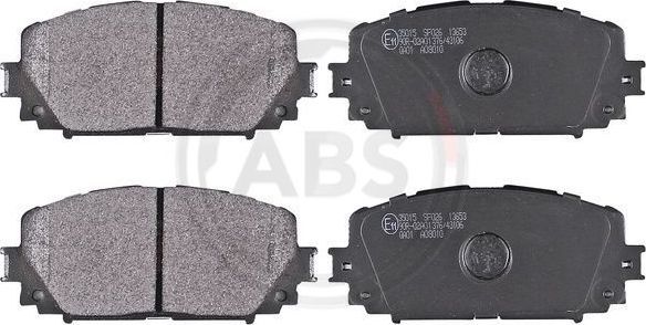 Тормозные колодки ABS. Артикул 35015