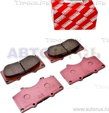 Тормозные колодки Toyota передние для Lexus GX I 2001-2009. Артикул 0446535290