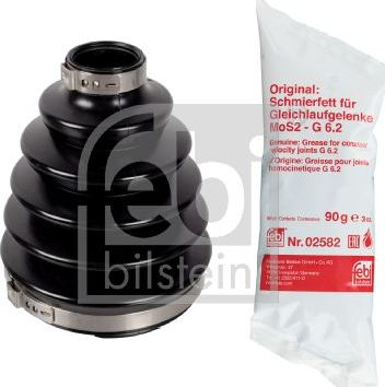 Пыльник ШРУСа наружный Febi Bilstein (термопласт) передний для Audi A5 II (F5) 2016-2026. Артикул 172880