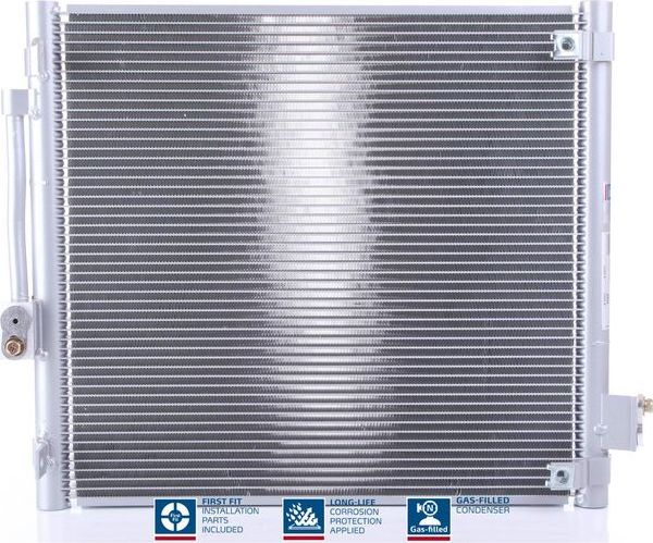 Радиатор кондиционера (конденсатор) Nissens (алюминий) для Tesla Model S I 2012-2026. Артикул 940688