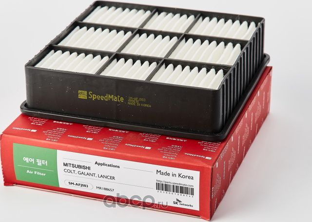 Воздушный фильтр SpeedMate для Mitsubishi Lancer VII 1995-2003. Артикул SM-AFJ083