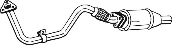 Катализатор Bosal передний для SEAT Inca I 1997-2003. Артикул 099-834