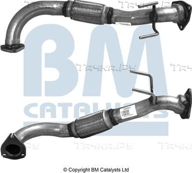 Глушитель BM Catalysts для SEAT Alhambra I 2000-2010. Артикул BM70453