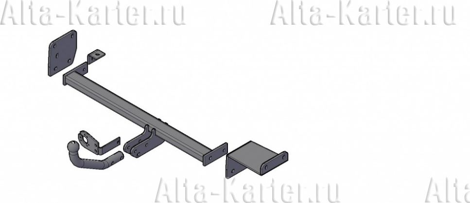 Фаркоп Трейлер для Kia Soul II 2013-2019. Артикул 7370