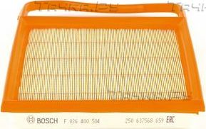 Воздушный фильтр Bosch. Артикул F 026 400 504
