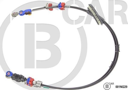 Трос переключения передач КПП B CAR для Nissan X-Trail T31 2008-2013. Артикул 001NI229