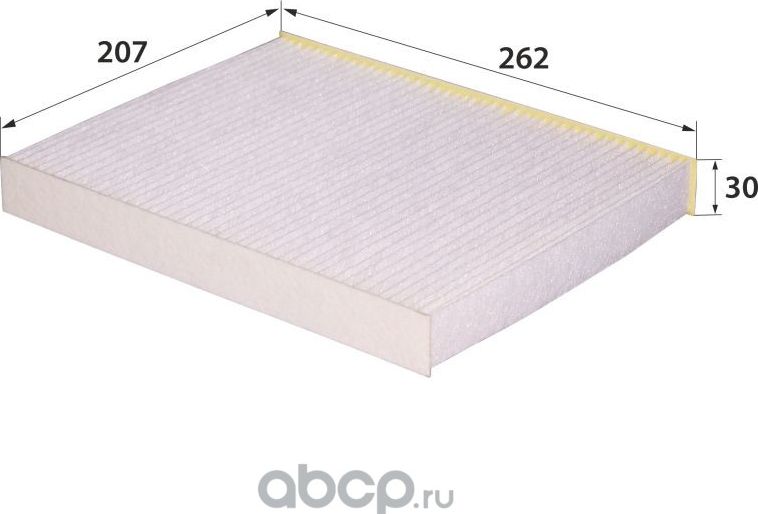 Фильтр салонный (RB-Exide). Артикул AC802