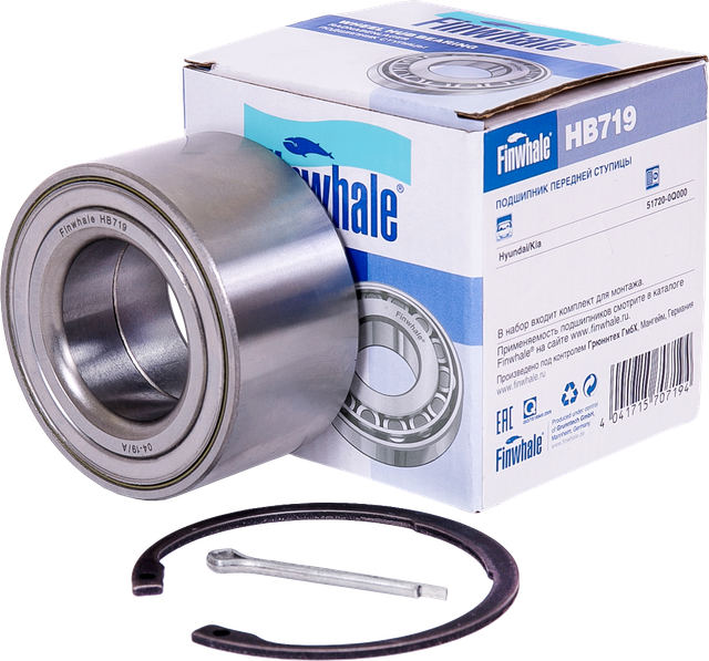 Ступичный подшипник (комплект) Finwhale для Kia Ceed I 2006-2012. Артикул HB719