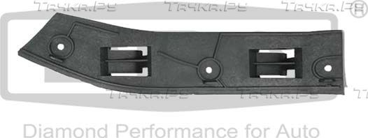 Кронштейн бампера DPA передний правый для Volkswagen Polo IV 2001-2012. Артикул 88070144102