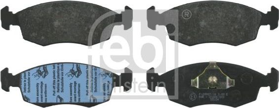 Тормозные колодки Febi Bilstein передние для Ford Escort V 1991-1998. Артикул 16021