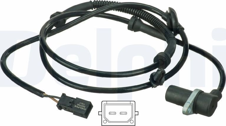 Датчик ABS Delphi. Артикул SS20406