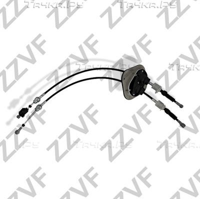 Трос переключения передач КПП ZZVF для Peugeot Boxer II (244) 2002-2006. Артикул ZV2455V9