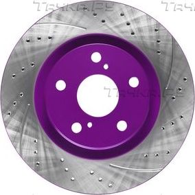 Тормозной диск NiBK передний для Pontiac Vibe II 2009-2010. Артикул RN1241DSET