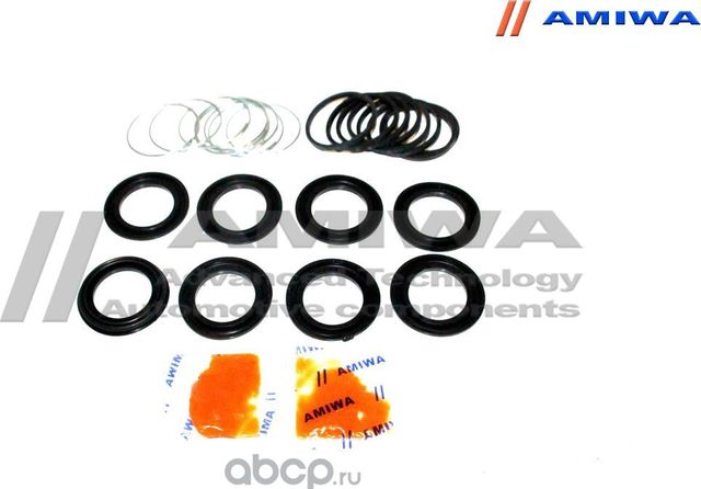 РЕМКОМПЛЕКТ СУППОРТА ТОРМОЗНОГО ПЕРЕДНЕГО (Amiwa). Артикул 14142699