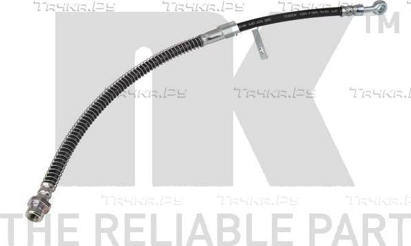 Тормозной шланг NK передний правый для Hyundai Lantra II 1995-2000. Артикул 853434