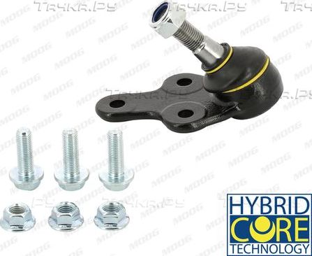 Шаровая опора MOOG Hybrid Core передняя правая/левая нижняя для Volvo V50 I 2004-2012. Артикул VV-BJ-3653