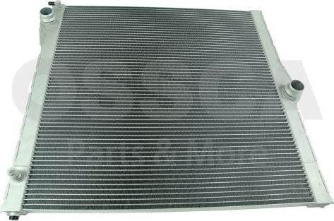 Радиатор охлаждения двигателя OSSCA для BMW X5 II (E70) 2006-2008. Артикул 53629