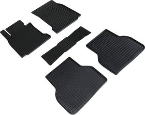 Коврики резиновые Seintex с узором сетка для салона BMW 5 E39 1995-2003. Артикул 87051