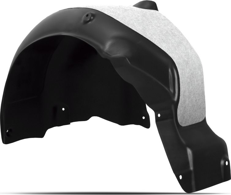 Подкрылок с шумоизоляцией TOTEM задний левый Skoda Rapid 2012-2026. Артикул NLS.45.07.003