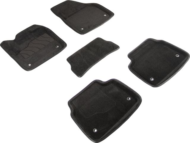 Seintex 3D ворсовые для салона Land Rover Discovery Sport 2019-2026 ЧЕРНЫЕ. Артикул 94277