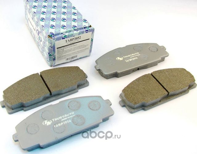КОЛОДКИ ДИСКОВЫЕ (Trustauto). Артикул TABP2052