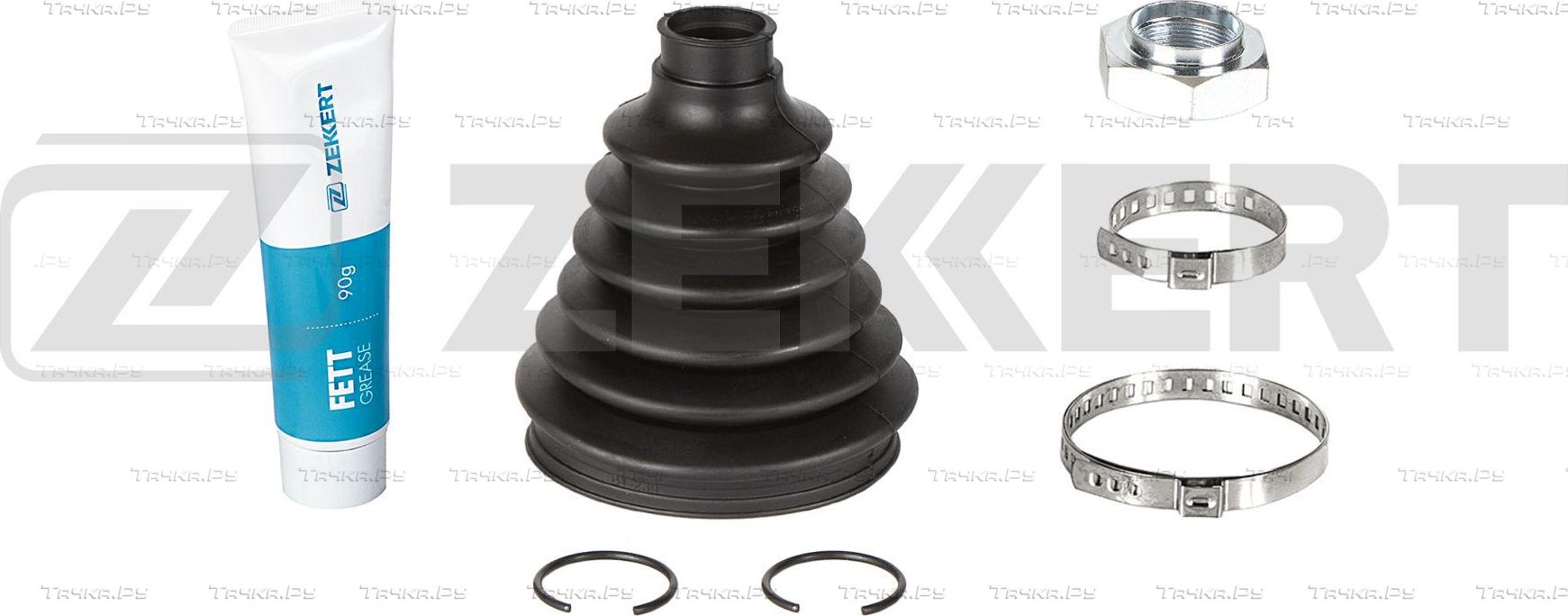 Пыльник ШРУСа наружный Zekkert передний для Peugeot Boxer III 2006-2026. Артикул SM-1050S