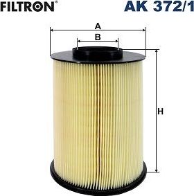Воздушный фильтр Filtron. Артикул AK 372/1