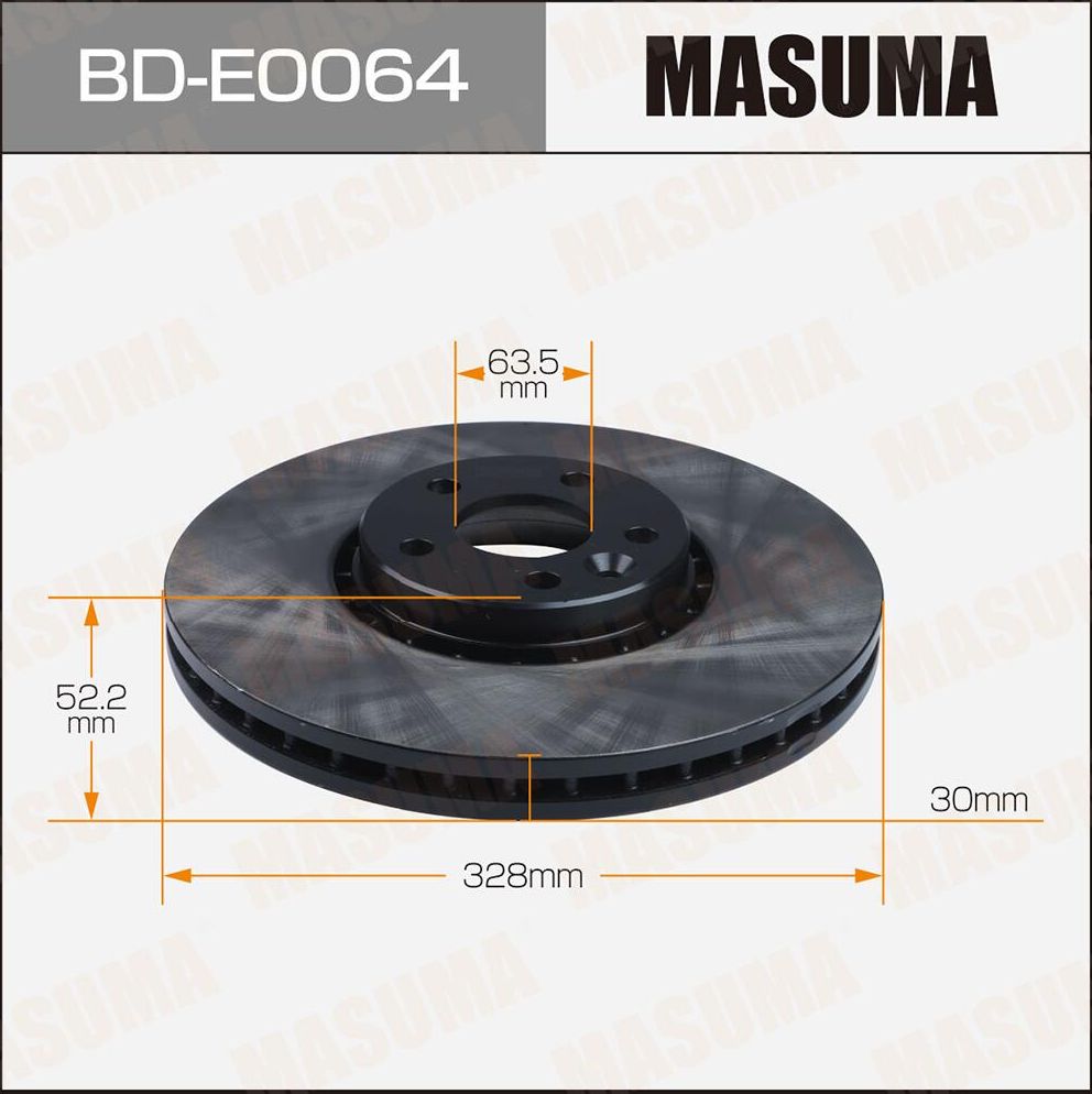 Тормозной диск Masuma. Артикул BD-E0064