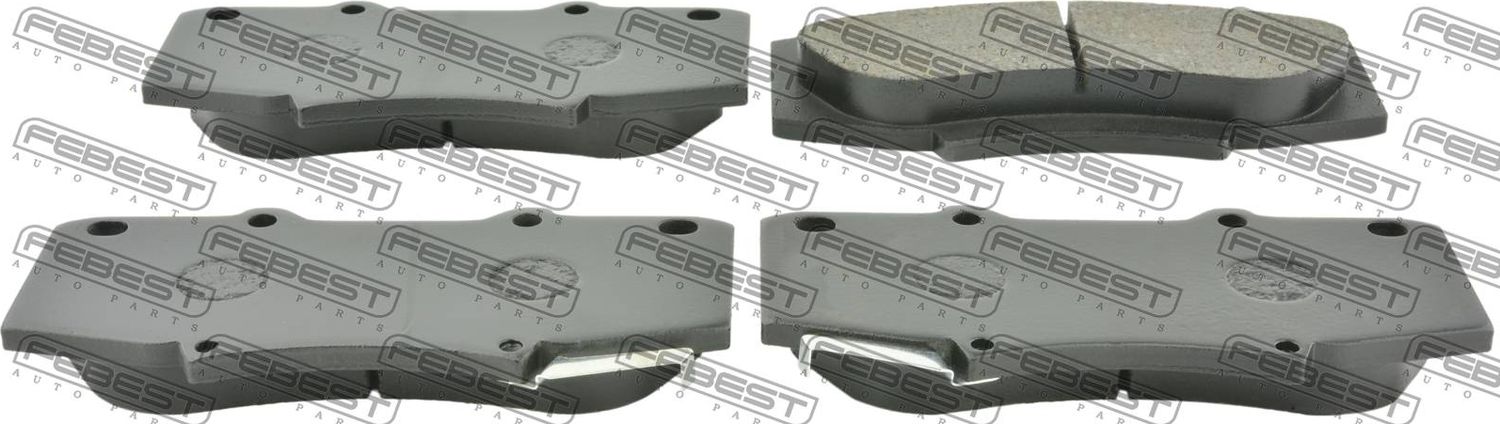 Тормозные колодки Febest. Артикул 0101-KUN60F
