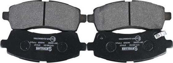 Тормозные колодки Stellox передние для Mazda 2 II (DE) 2007-2015. Артикул 1370 000-SX