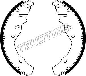 Тормозные колодки Trusting задние для Dodge Neon I 1994-1999. Артикул 023.004