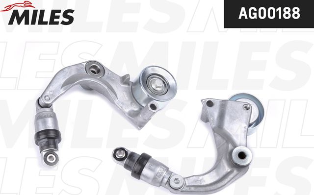 Натяжной ролик (натяжитель) приводного ремня Miles. Артикул AG00188