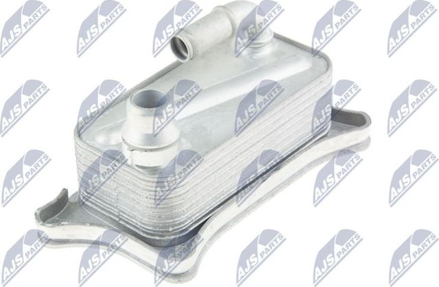 Радиатор масляный (маслоохладитель) для двигателя NTY для Audi A4 IV (B8) 2012-2015. Артикул CCL-AU-037