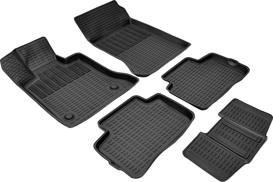 Коврики полиуретанновые Rezkon для салона Mercedes-Benz GLK-Класс X204 2008-2015. Артикул 0546025100