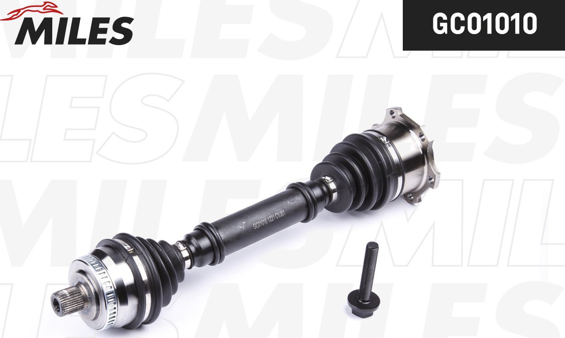 Полуось (привод в сборе, приводной вал) Miles. Артикул GC01010