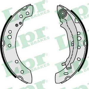 Тормозные колодки LPR задние для Mitsubishi Colt VI (Z20/Z30) 2004-2012. Артикул 09640