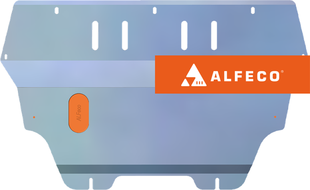Защита алюминиевая Alfeco для картера и КПП Citroen Berlingo II 2008-2019. Артикул ALF.04.07 AL4