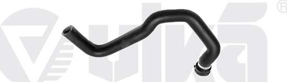 Патрубок системы охлаждения (радиатора) Vika (резина). Артикул 18191513601