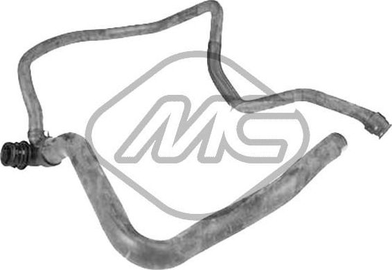 Патрубок радиатора (системы охлаждения) Metalcaucho нижний для Citroen C5 I 2001-2004. Артикул 09222